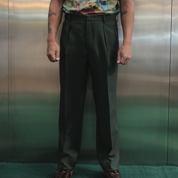 GOLF TROUSERS - GREEN