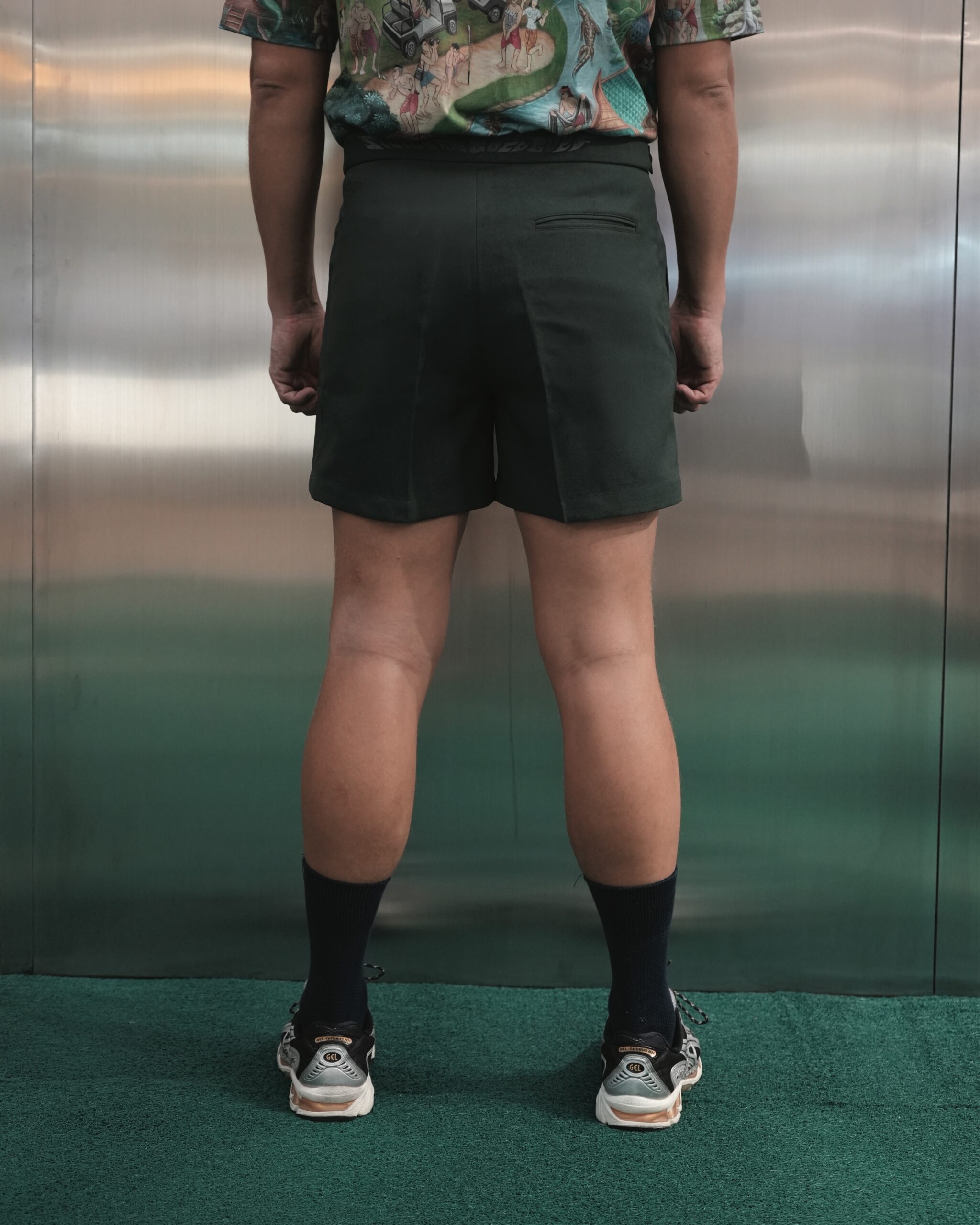 GOLF SHORTS - GREEN - Image 2